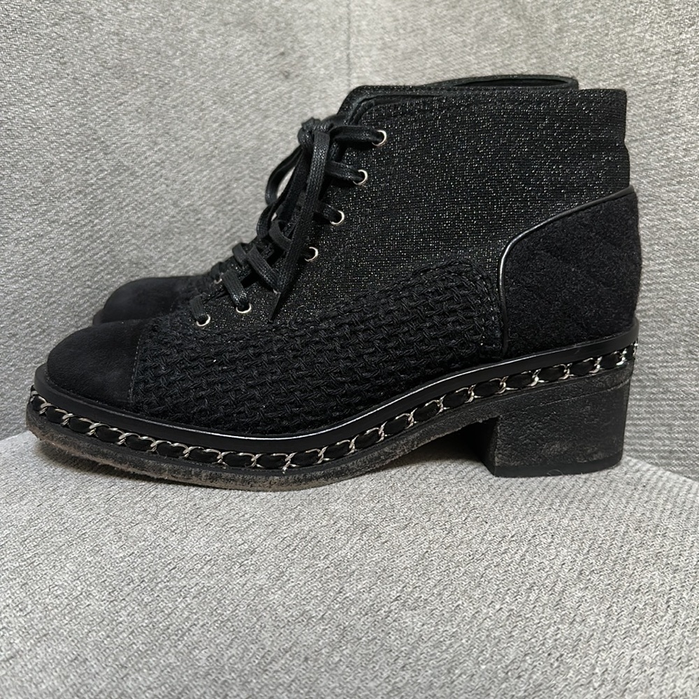 chanel boots